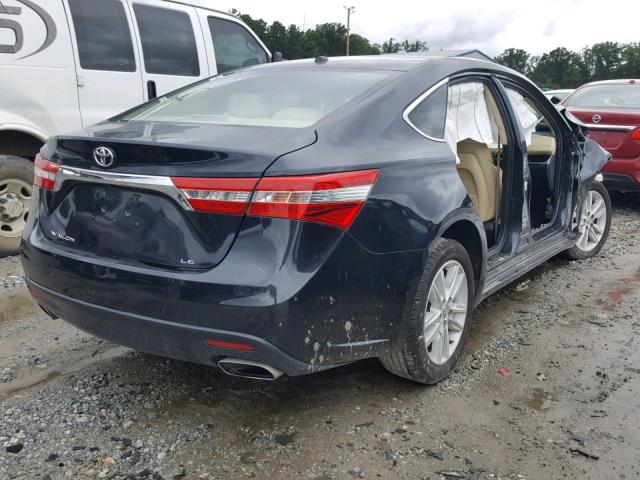 4T1BK1EBXFU177316 - 2015 TOYOTA AVALON XLE BLACK photo 4