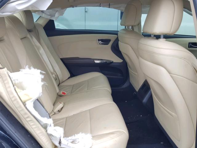 4T1BK1EBXFU177316 - 2015 TOYOTA AVALON XLE BLACK photo 6