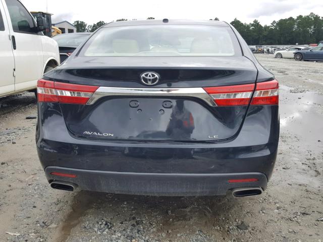 4T1BK1EBXFU177316 - 2015 TOYOTA AVALON XLE BLACK photo 9
