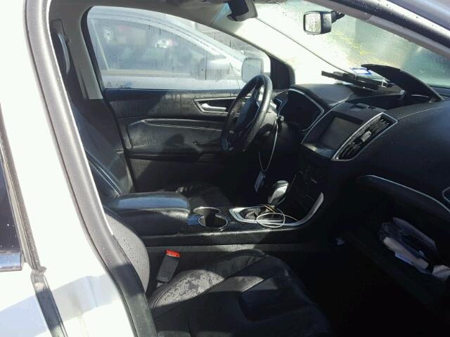 2FMTK3K91FBB66437 - 2015 FORD EDGE Білий фото 5