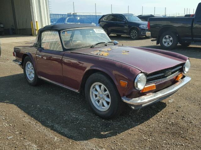 CF18313 - 1974 TRIUMPH CAR TR6 BURGUNDY photo 1