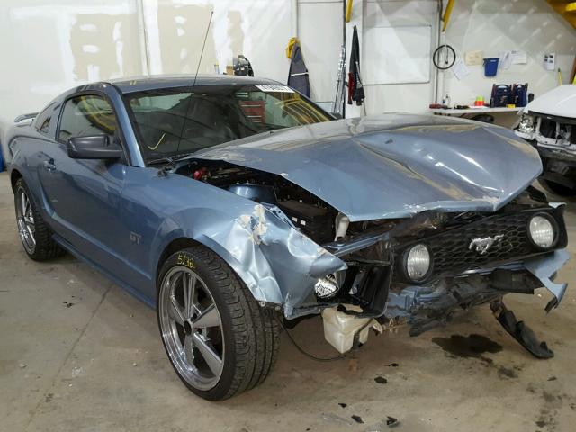 1ZVFT82H665112751 - 2006 FORD MUSTANG GT BLUE photo 1