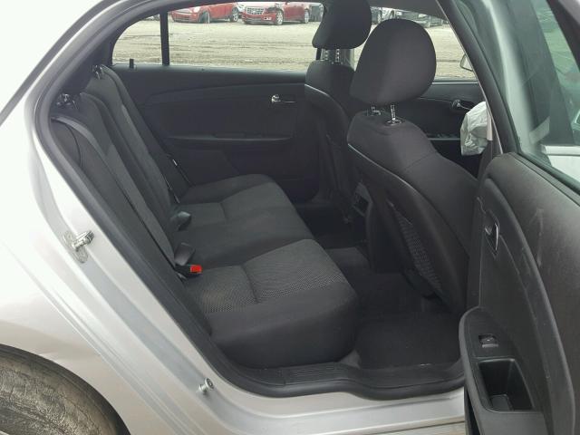 1G1ZC5EU4CF377478 - 2012 CHEVROLET MALIBU 1LT SILVER photo 6
