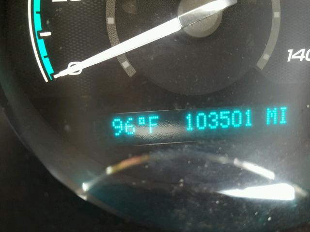 1G1ZC5E00AF178289 - 2010 CHEVROLET MALIBU 1LT შავი ფოტო 8