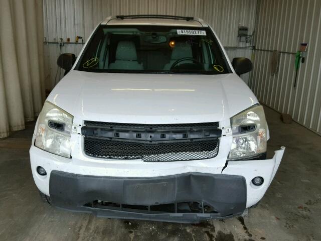 2CNDL73F756166754 - 2005 CHEVROLET EQUINOX WHITE photo 9