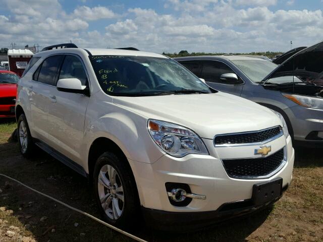 1GNALCEK0EZ110791 - 2014 CHEVROLET EQUINOX WHITE photo 1