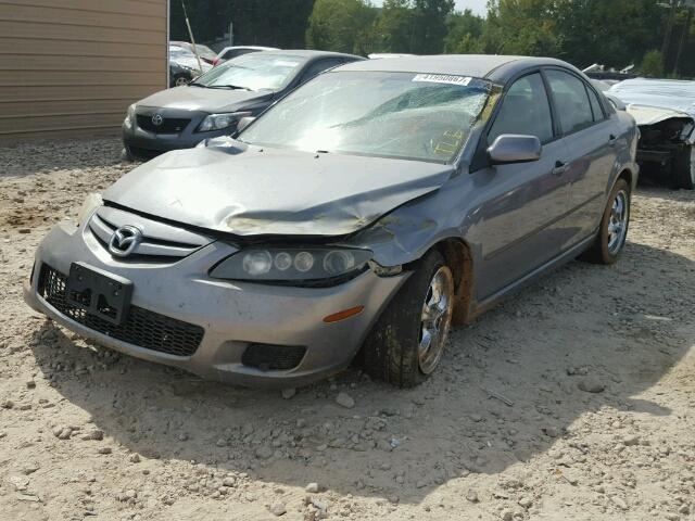 1YVHP84C475M62862 - 2007 MAZDA 6 I GRAY photo 2