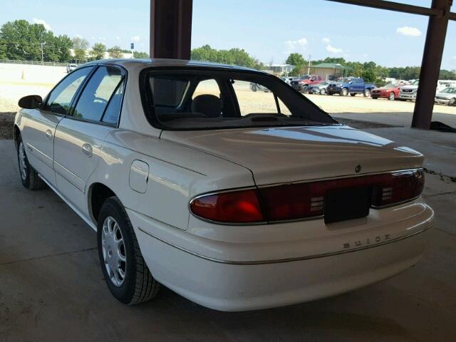 2G4WS52J121171446 - 2002 BUICK CENTURY CU WHITE photo 3