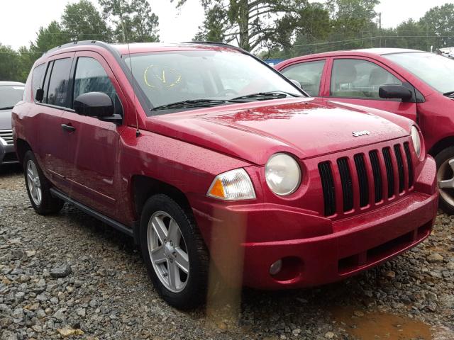 1J8FT47W68D720046 - 2008 JEEP COMPASS SP RED photo 1