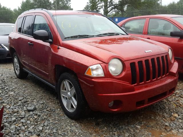 1J8FT47W68D720046 - 2008 JEEP COMPASS SP RED photo 9
