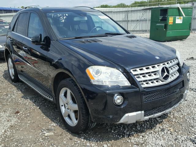 4JGBB7CB7BA648548 - 2011 MERCEDES-BENZ ML 550 4MA BLACK photo 1