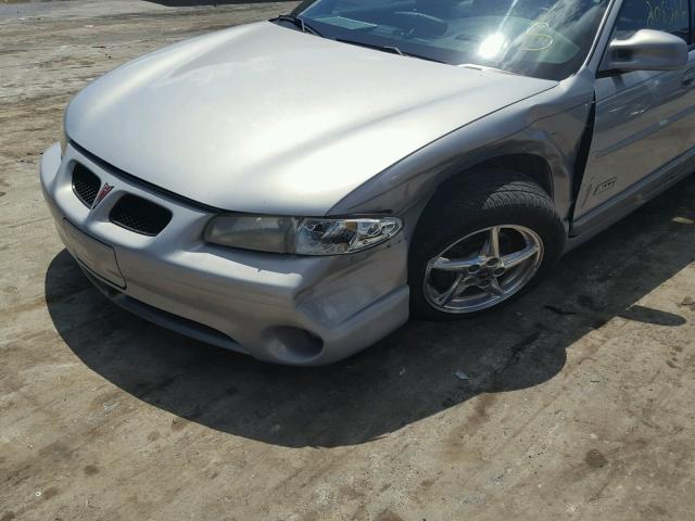 1G2WR521XYF115172 - 2000 PONTIAC GRAND PRIX ვერცხლისფერი ფოტო 9