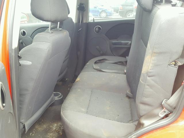 KL1TD66607B752481 - 2007 CHEVROLET AVEO BASE Қызыл фото 6
