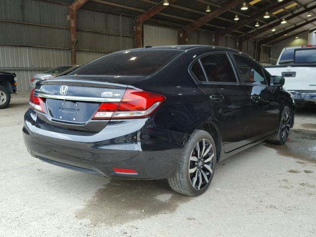 19XFB2F95FE008939 - 2015 HONDA CIVIC EXL 黑色 照片 4