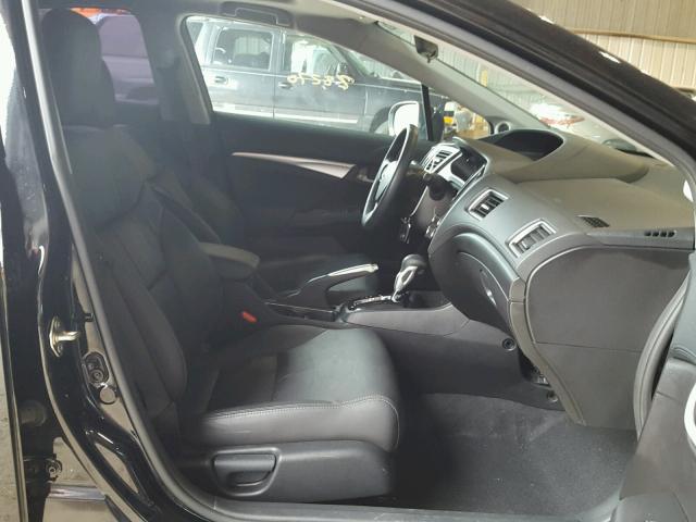 19XFB2F95FE008939 - 2015 HONDA CIVIC EXL 黑色 照片 5