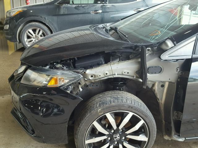 19XFB2F95FE008939 - 2015 HONDA CIVIC EXL 黑色 照片 9