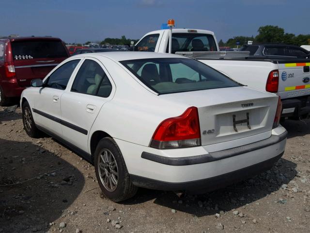 YV1RS64A242388960 - 2004 VOLVO S60 WHITE photo 3