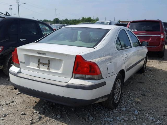 YV1RS64A242388960 - 2004 VOLVO S60 WHITE photo 4