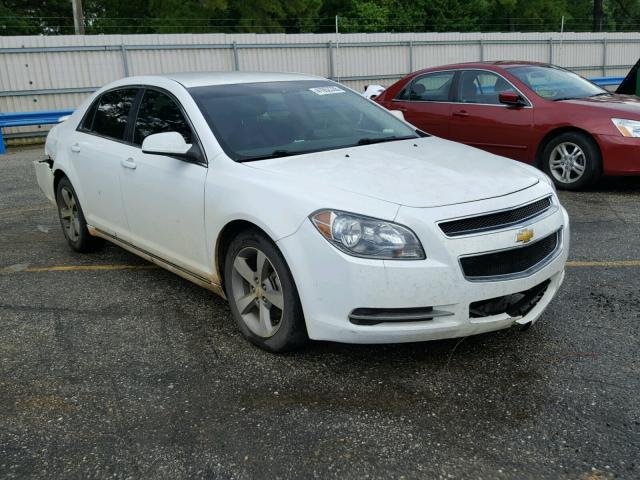 1G1ZC5EU6BF181976 - 2011 CHEVROLET MALIBU 1LT WHITE photo 1