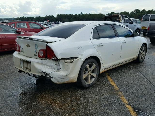 1G1ZC5EU6BF181976 - 2011 CHEVROLET MALIBU 1LT WHITE photo 4