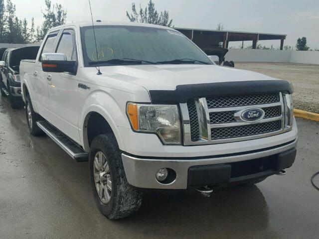 1FTFW1EV7AFD62621 - 2010 FORD F150 WHITE photo 1