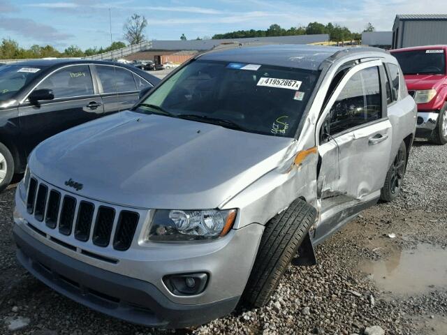 1C4NJCBA7FD361155 - 2015 JEEP COMPASS SP GRAY photo 2