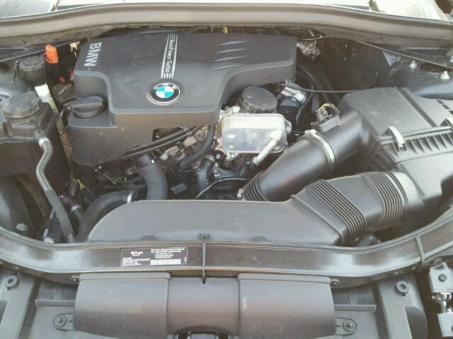 WBAVM1C52DVW42331 - 2013 BMW X1 SDRIVE2 Szary zdjęcie 7