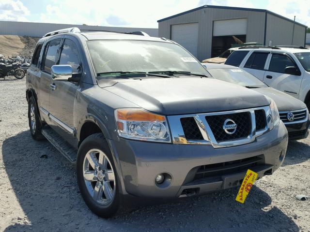 5N1AA0NE8DN606379 - 2013 NISSAN ARMADA PLA GRAY photo 1