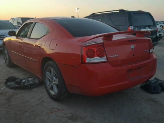 2B3CA3CV0AH145461 - 2010 DODGE CHARGER SX RED photo 3