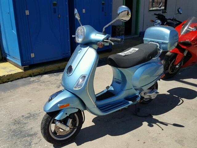 ZAPC386BXC5301179 - 2012 VESPA LX 50 BLUE photo 2