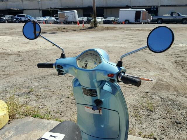 ZAPC386BXC5301179 - 2012 VESPA LX 50 BLUE photo 5