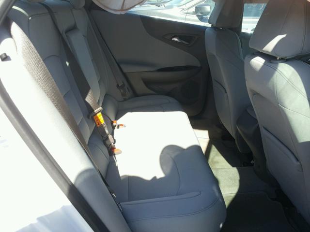 1G1ZC5ST0HF251007 - 2017 CHEVROLET MALIBU LS WHITE photo 6