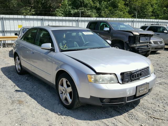 WAULT68E54A041647 - 2004 AUDI A4 3.0 QUA SILVER photo 1