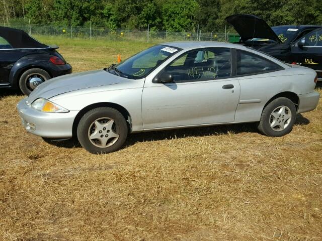 1G1JC124417349844 - 2001 CHEVROLET CAVALIER SILVER photo 9