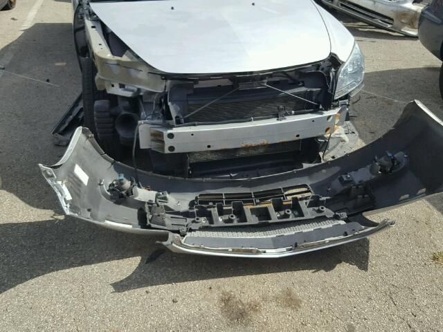 1G1ZE5EU0CF214594 - 2012 CHEVROLET MALIBU LTZ 银色 照片 9