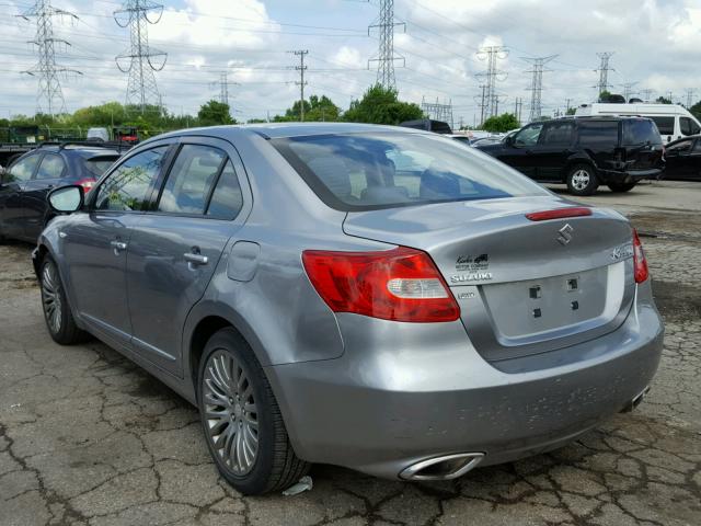 JS2RF9A52A6100304 - 2010 SUZUKI KIZASHI GT GRAY photo 3