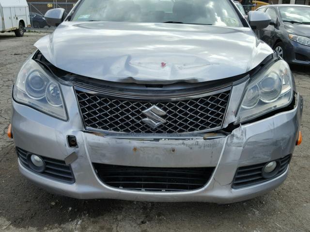 JS2RF9A52A6100304 - 2010 SUZUKI KIZASHI GT GRAY photo 9