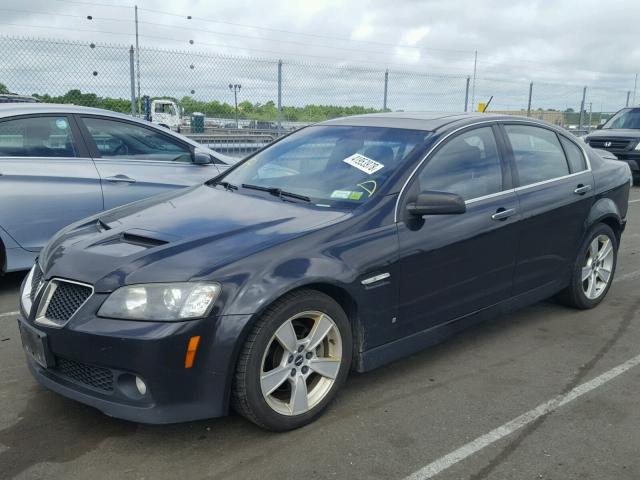 6G2EC57Y08L129377 - 2008 PONTIAC G8 GT BLACK photo 2