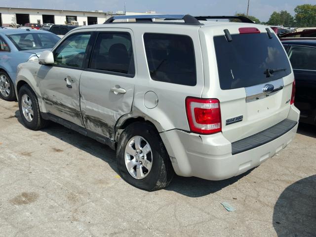 1FMCU94108KE59260 - 2008 FORD ESCAPE WHITE photo 3