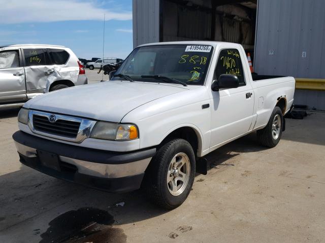 4F4YR12C9XTM45147 - 1999 MAZDA B2500 WHITE photo 2