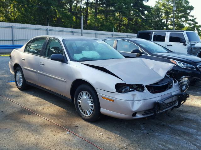 1G1ND52J62M696705 - 2002 CHEVROLET MALIBU TAN photo 1