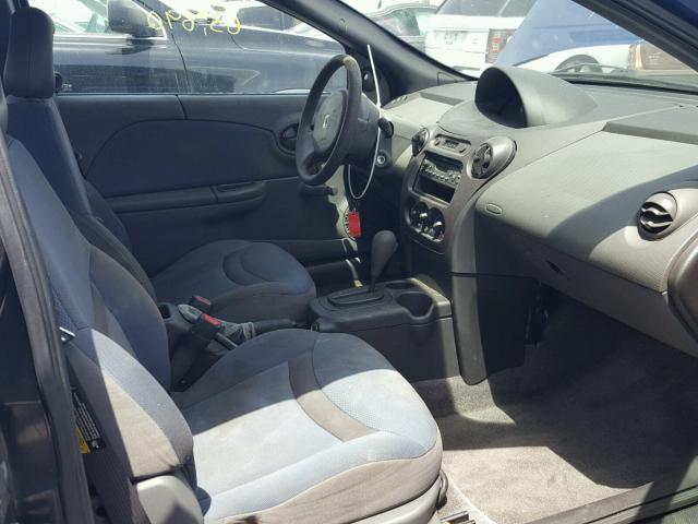 1G8AN12F03Z168387 - 2003 SATURN ION LEVEL BLUE photo 5