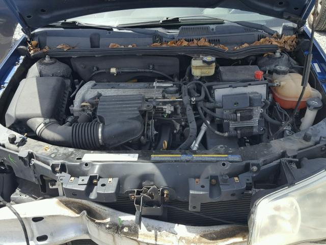 1G8AN12F03Z168387 - 2003 SATURN ION LEVEL BLUE photo 7