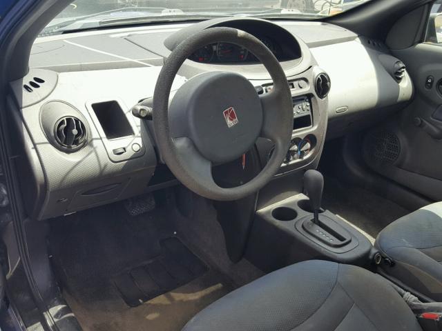 1G8AN12F03Z168387 - 2003 SATURN ION LEVEL BLUE photo 9