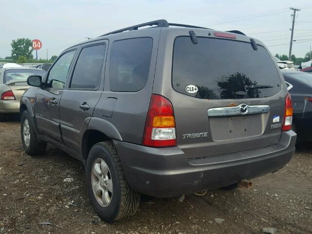 4F2CZ06124KM06021 - 2004 MAZDA TRIBUTE ES 灰色 照片 3