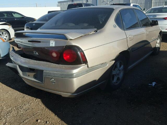 2G1WH55K739135604 - 2003 CHEVROLET IMPALA LS TAN photo 4