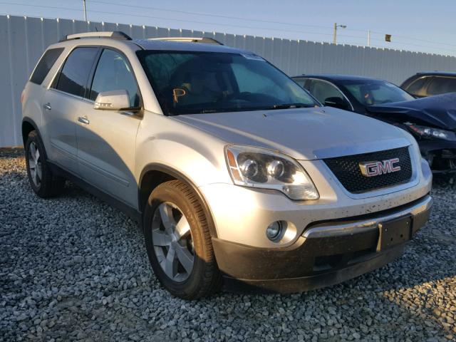 1GKLVMED8AJ252063 - 2010 GMC ACADIA SLT SILVER photo 1