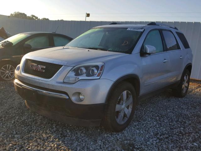 1GKLVMED8AJ252063 - 2010 GMC ACADIA SLT Gümüş foto 2