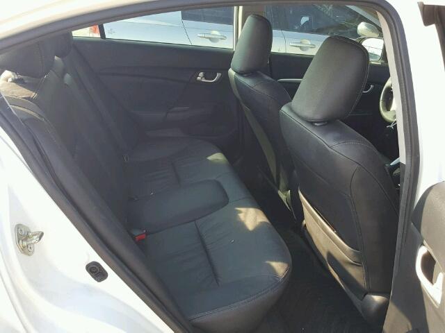 19XFB2F91EE078792 - 2014 HONDA CIVIC EXL 白色 照片 6