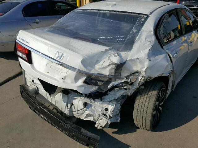 19XFB2F91EE078792 - 2014 HONDA CIVIC EXL 白色 照片 9